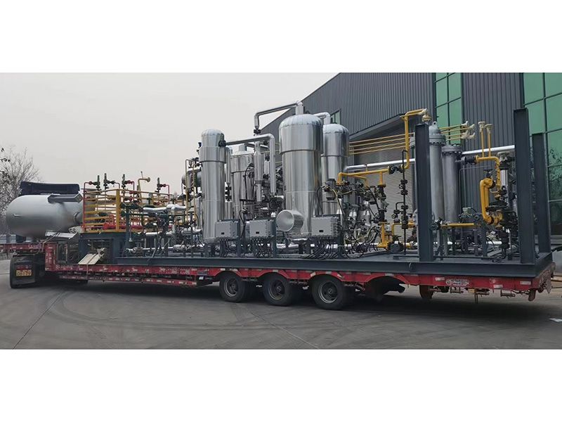 中國航油西藏公司發(fā)貨現場